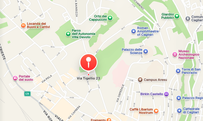 Via Tigellio, 23 - Cagliari